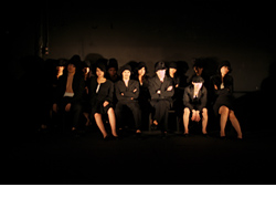 IDIOT SAVANT theater company ~ Kaoru OSANAI, Shamisen music "U-BA-SUTE"