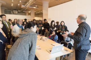 Group Meeting - Table, Photo By Hideto Maezawa